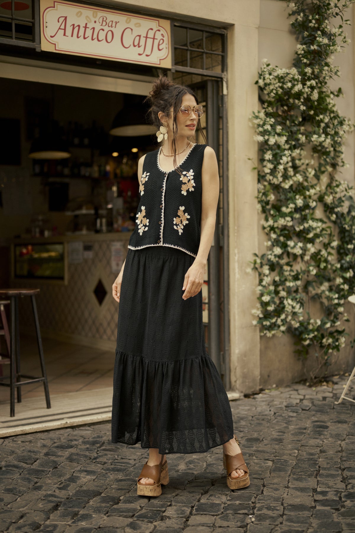 CRBillie Skirt Pitch Black - 10613906