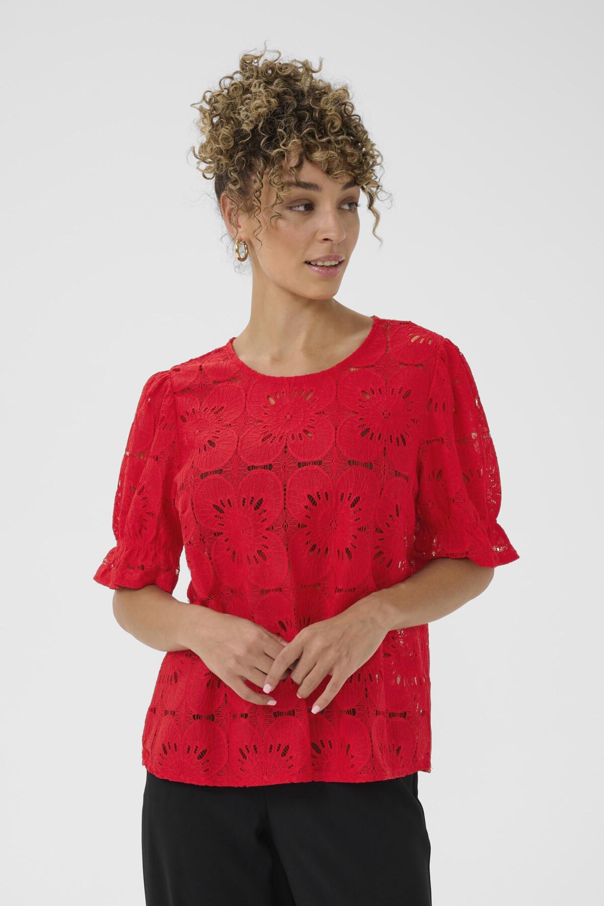 CRLibby Lace Blouse Toreador - 10613918