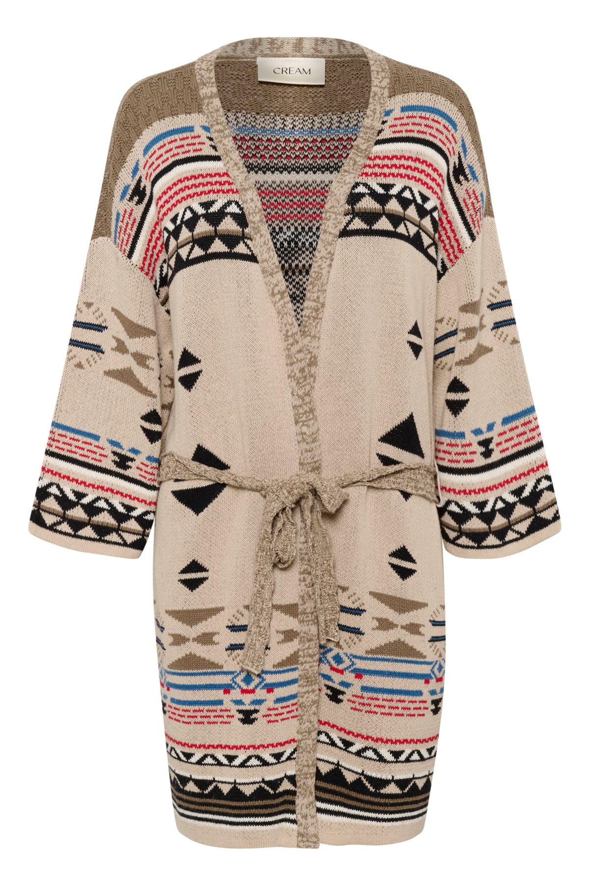CREtta cardigan Ethnic red and blue mix - 10613923