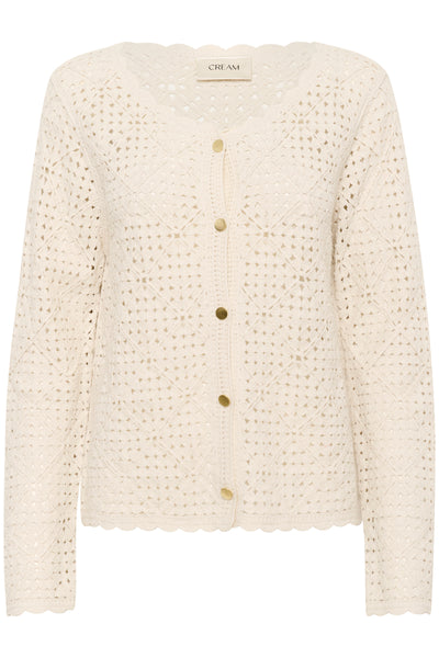 CRKip crochet cardigan Birch - 10613937 Thumbnail