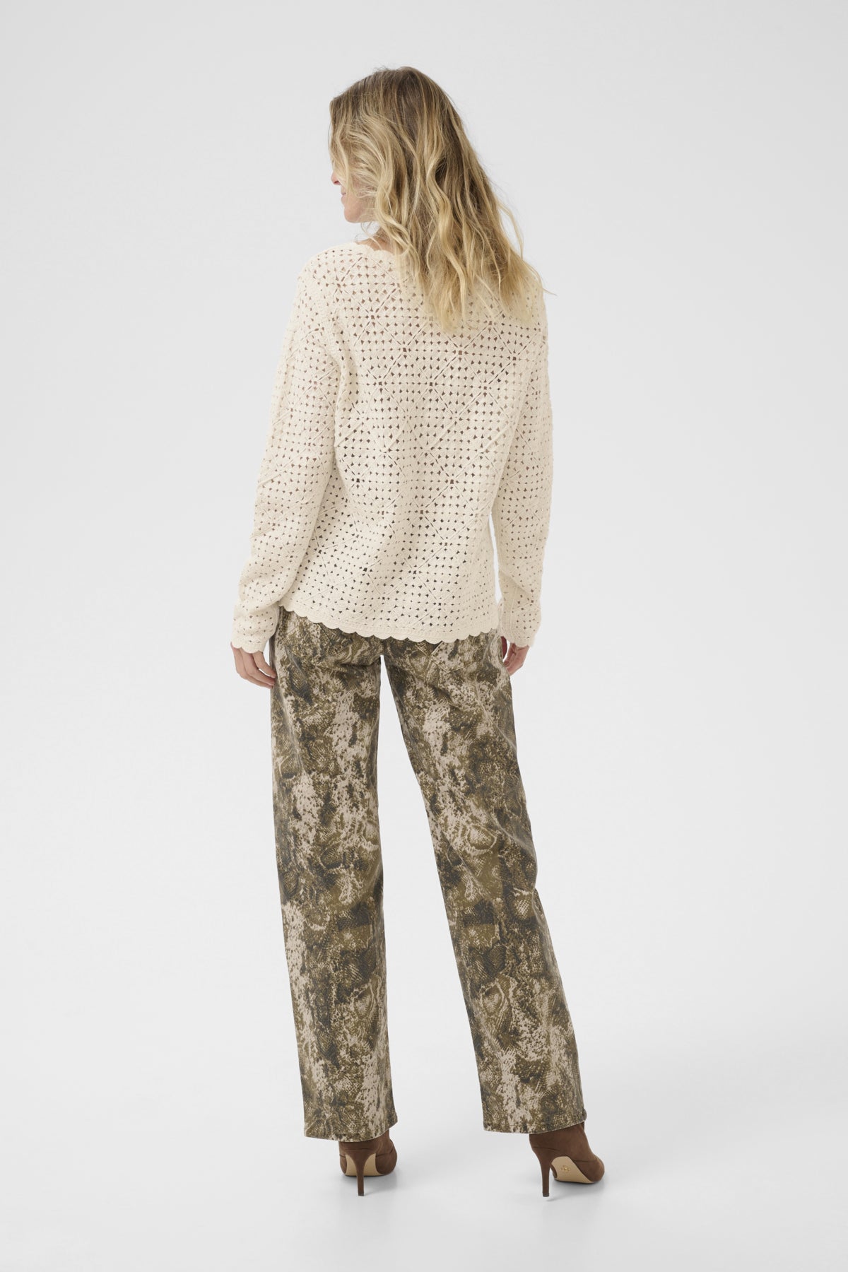 CRKip crochet cardigan Birch - 10613937