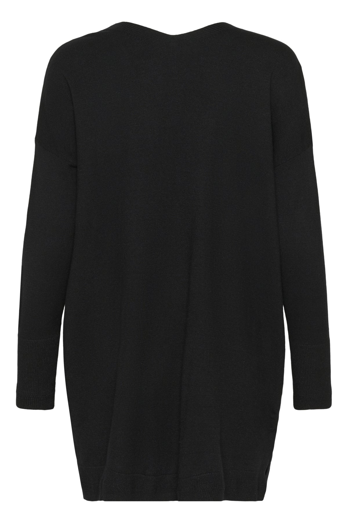 CRDela long cardigan Pitch Black - 10613960
