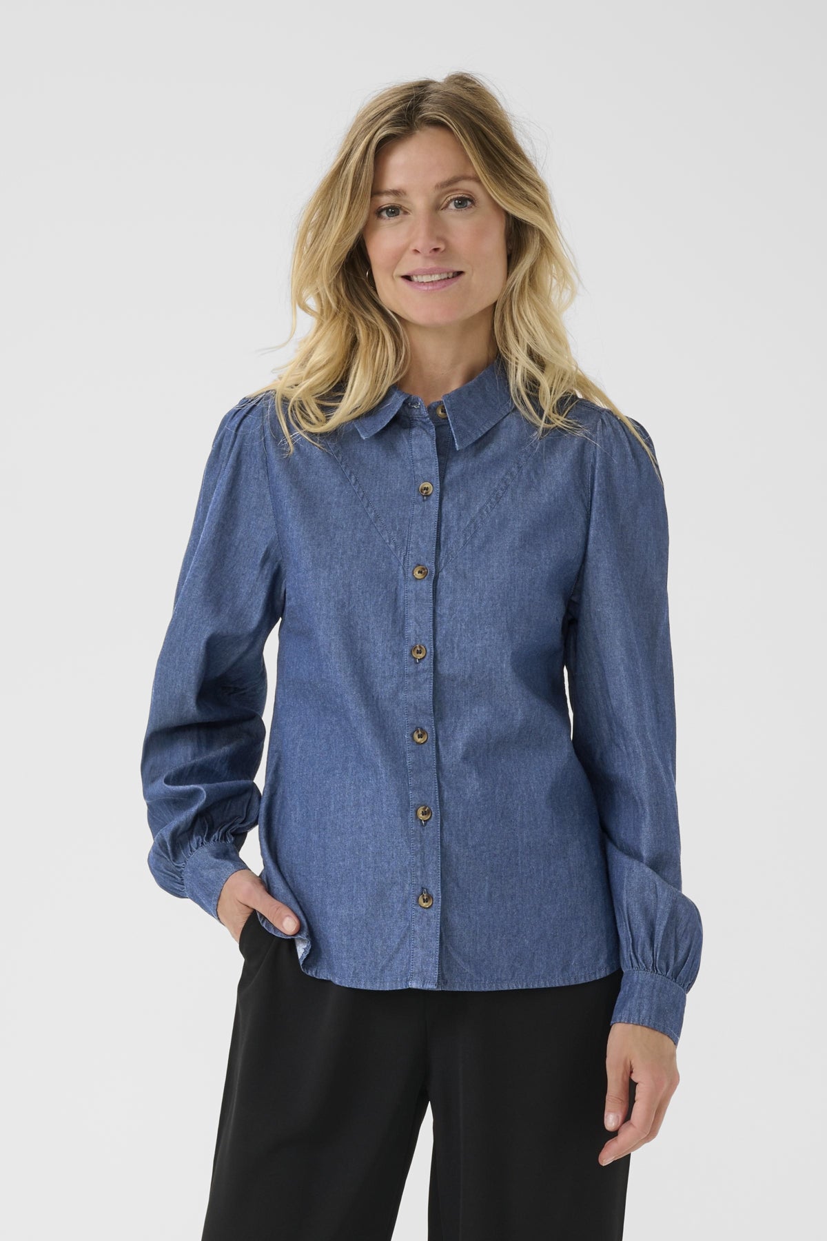 CRTallie Shirt Taos Dark Blue denim - 10613967