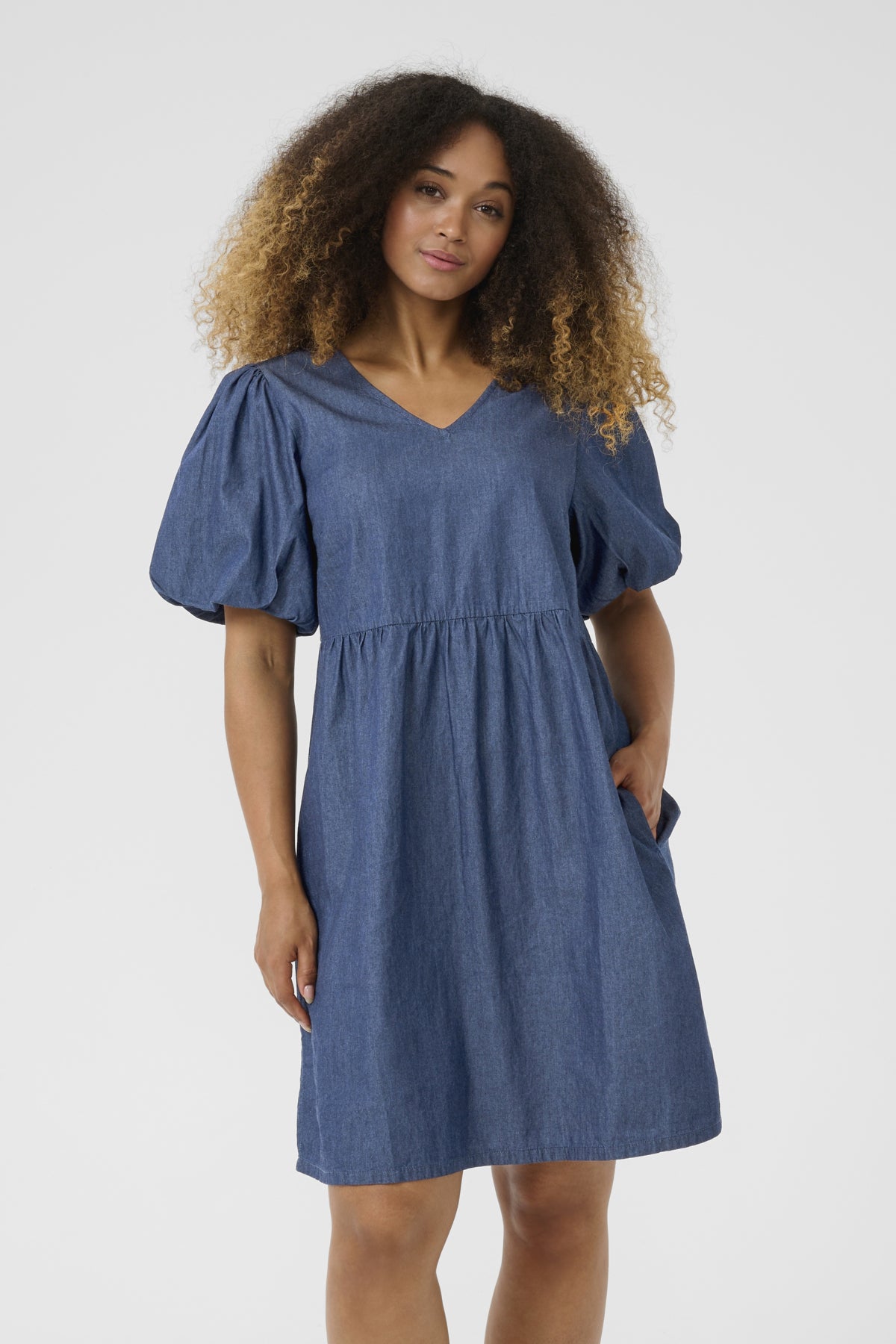CRTallie Denim Dress Taos Dark Blue denim - 10613970