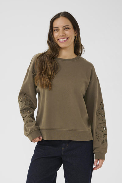 CRJosie Sweatshirt Canteen - 10613984 Thumbnail