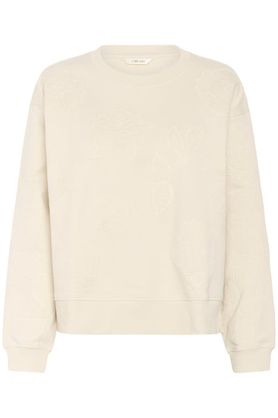 CRJosie Patch Sweatshirt Birch - 10613988 Thumbnail