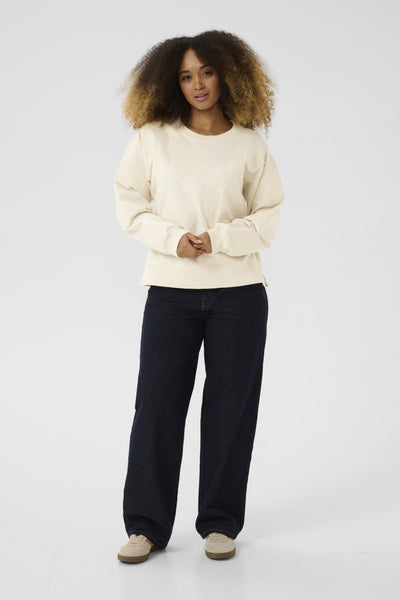 CRJosie Patch Sweatshirt Birch - 10613988 Thumbnail