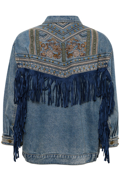 CRKos OZ Denim Jacket Colorado Denim Blue - 10614018 Thumbnail