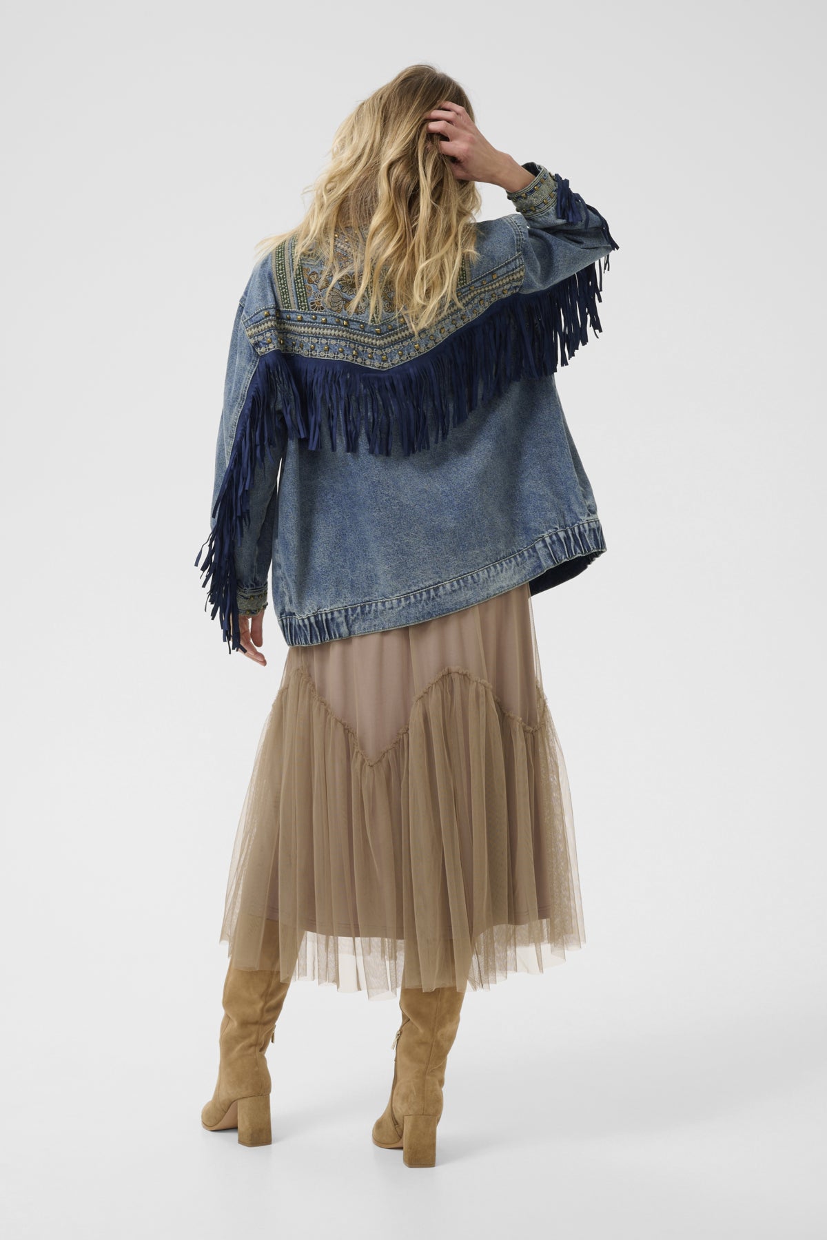 CRKos OZ Denim Jacket Colorado Denim Blue - 10614018