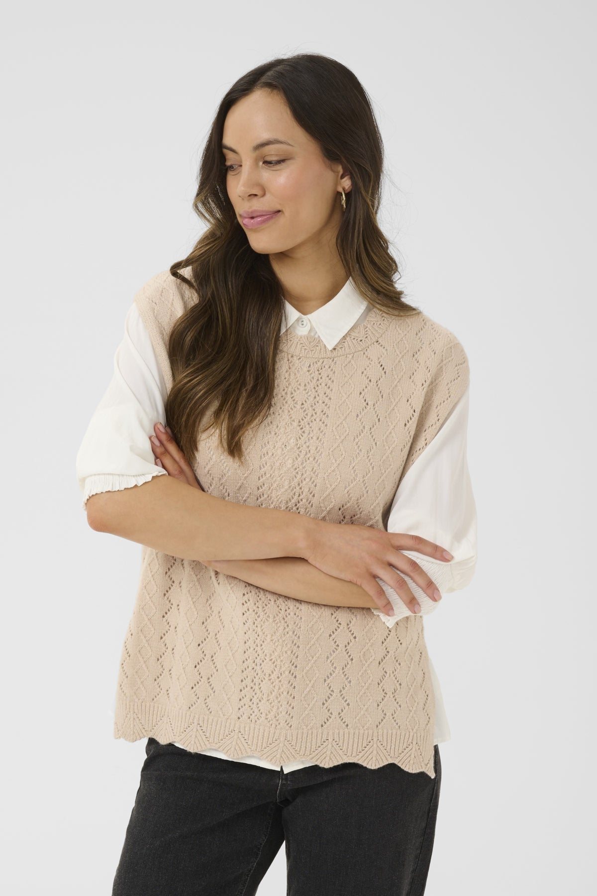 CRGattie Knit Slipover Ancient Scroll - 10614025