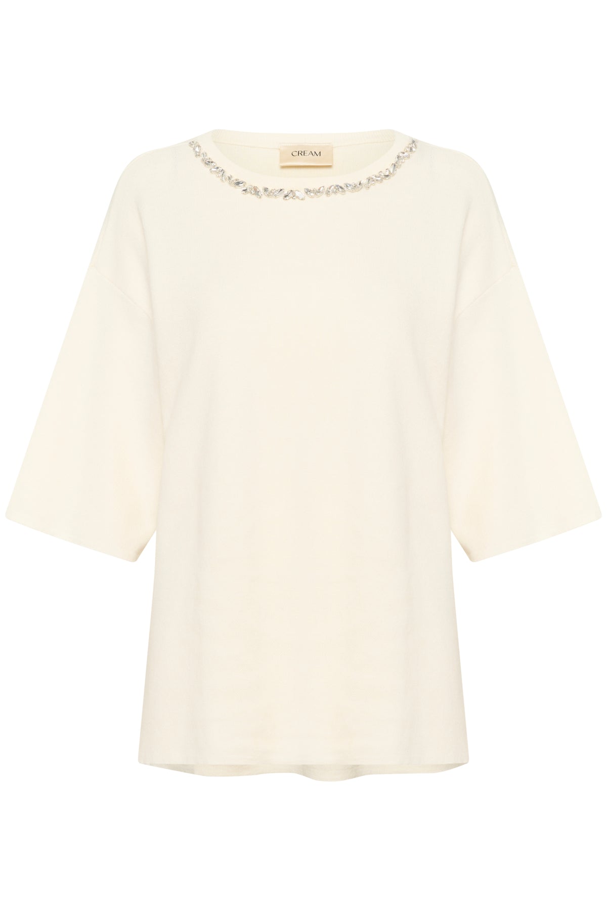 CRSillar short sleeve pullover Birch - 10614035