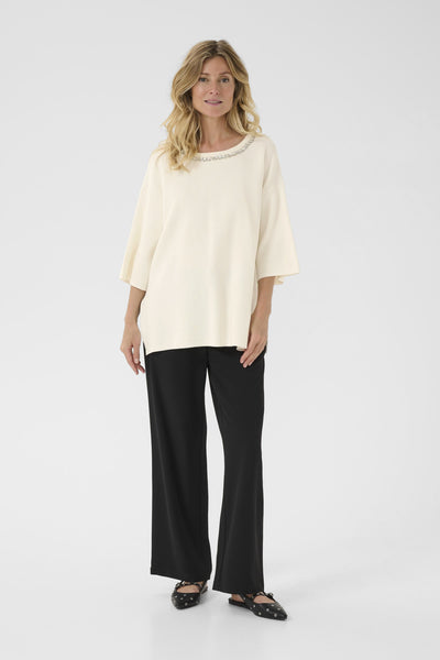 CRSillar short sleeve pullover Birch - 10614035 Thumbnail