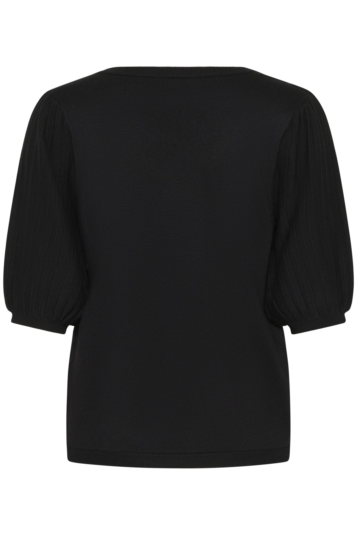 CRVillea pleat pullover Pitch Black - 10614038