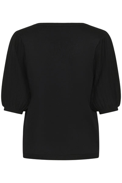 CRVillea pleat pullover Pitch Black - 10614038 Thumbnail