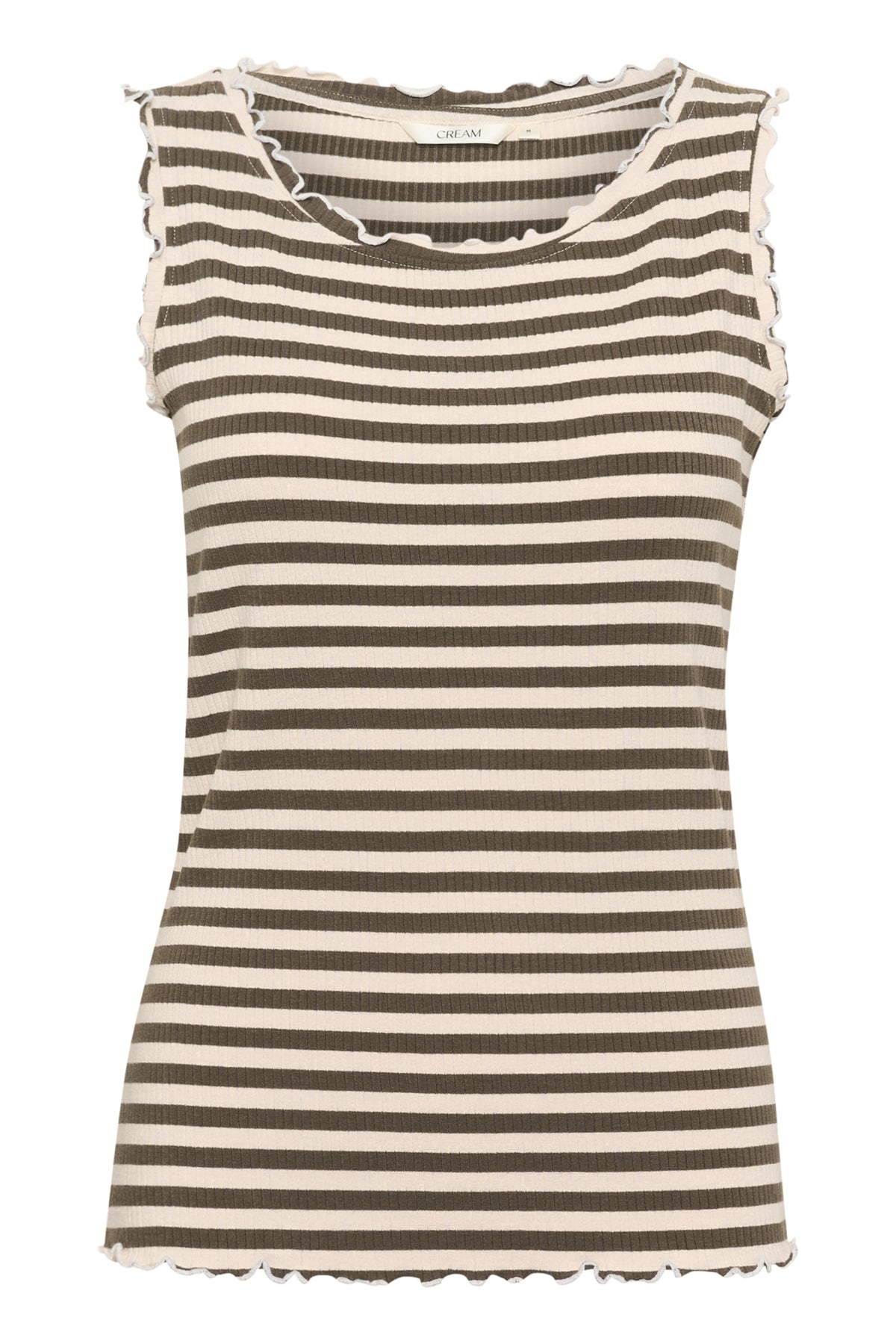 CRRibba Stripe Top Canteen Birch Stripe - 10614043