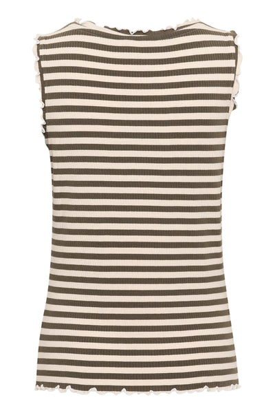 CRRibba Stripe Top Canteen Birch Stripe - 10614043 Thumbnail