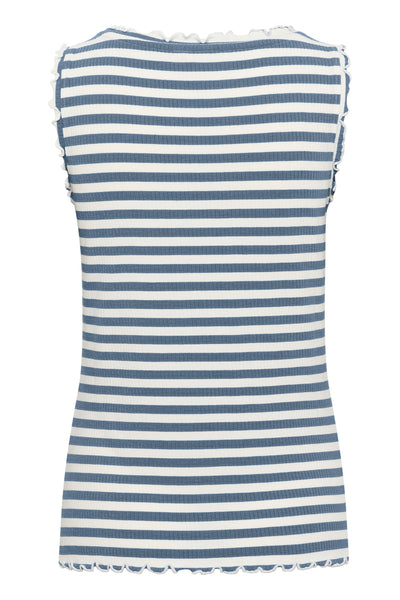 CRRibba Stripe Top Blue Heaven Stripe - 10614043 Thumbnail