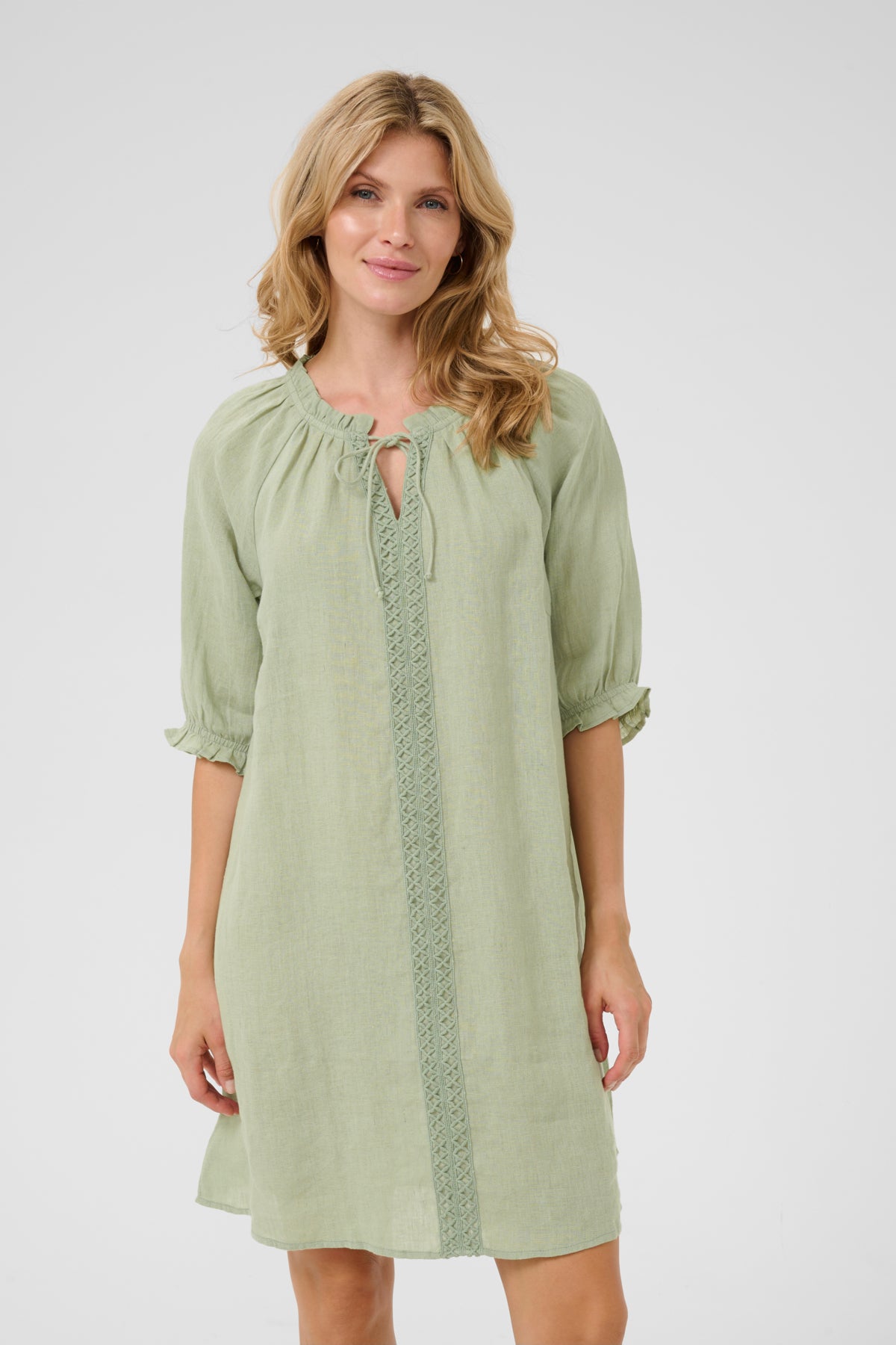 CRBellis lace dress short Tea - 10614048