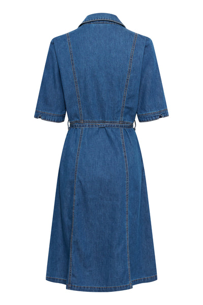 CREstelle Denim Dress Jasper Blue denim - 10614072 Thumbnail