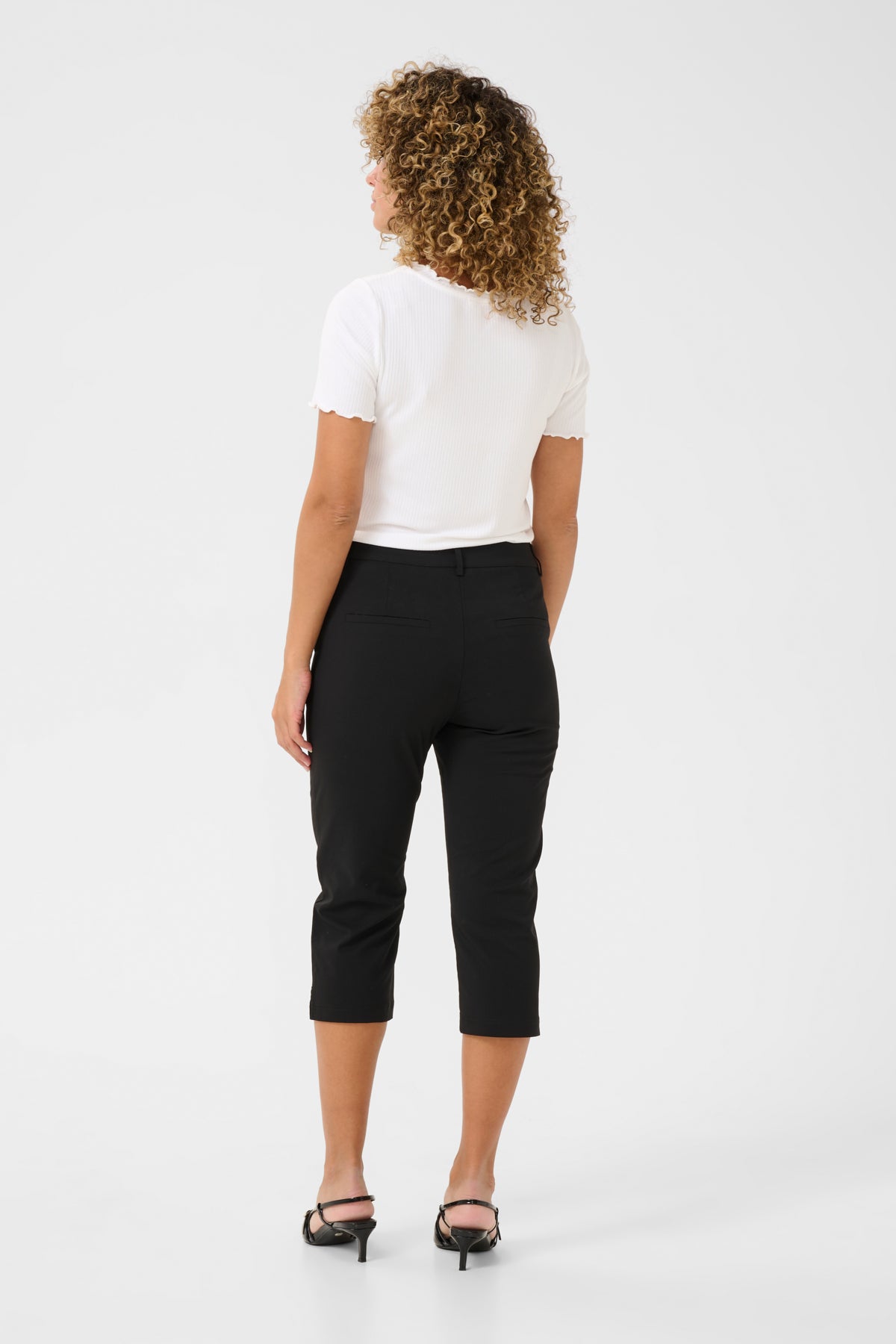CRComia Capri Pant Pitch Black - 10614079