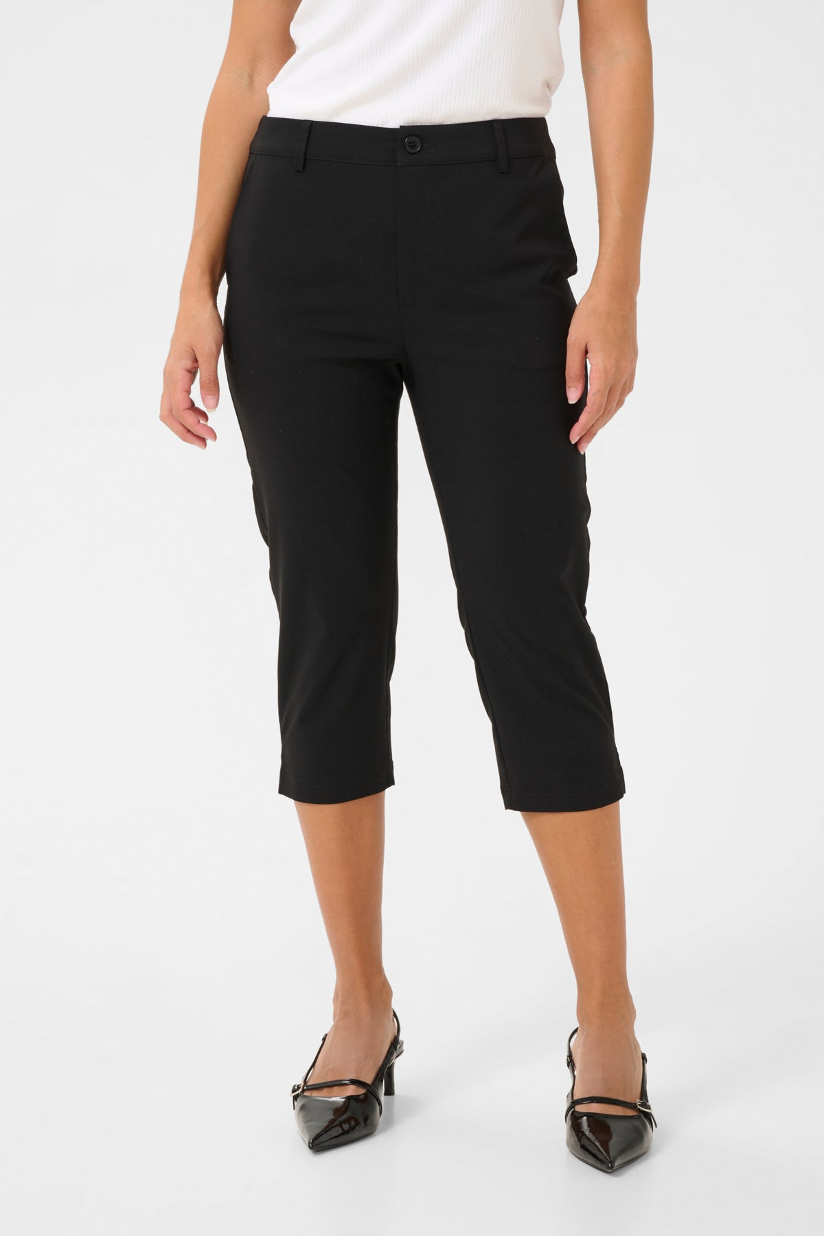 CRComia Capri Pant Pitch Black - 10614079