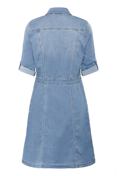 CRUniforma Denim Dress Light Blue Denim - 10614086 Thumbnail