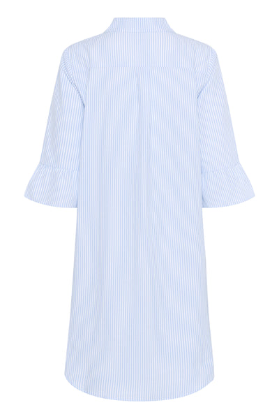 CRAmala Shirt Dress Light Blue Stripe Thumbnail