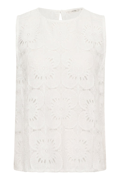 CRLibby Lace Top Snow White - 10614119 Thumbnail