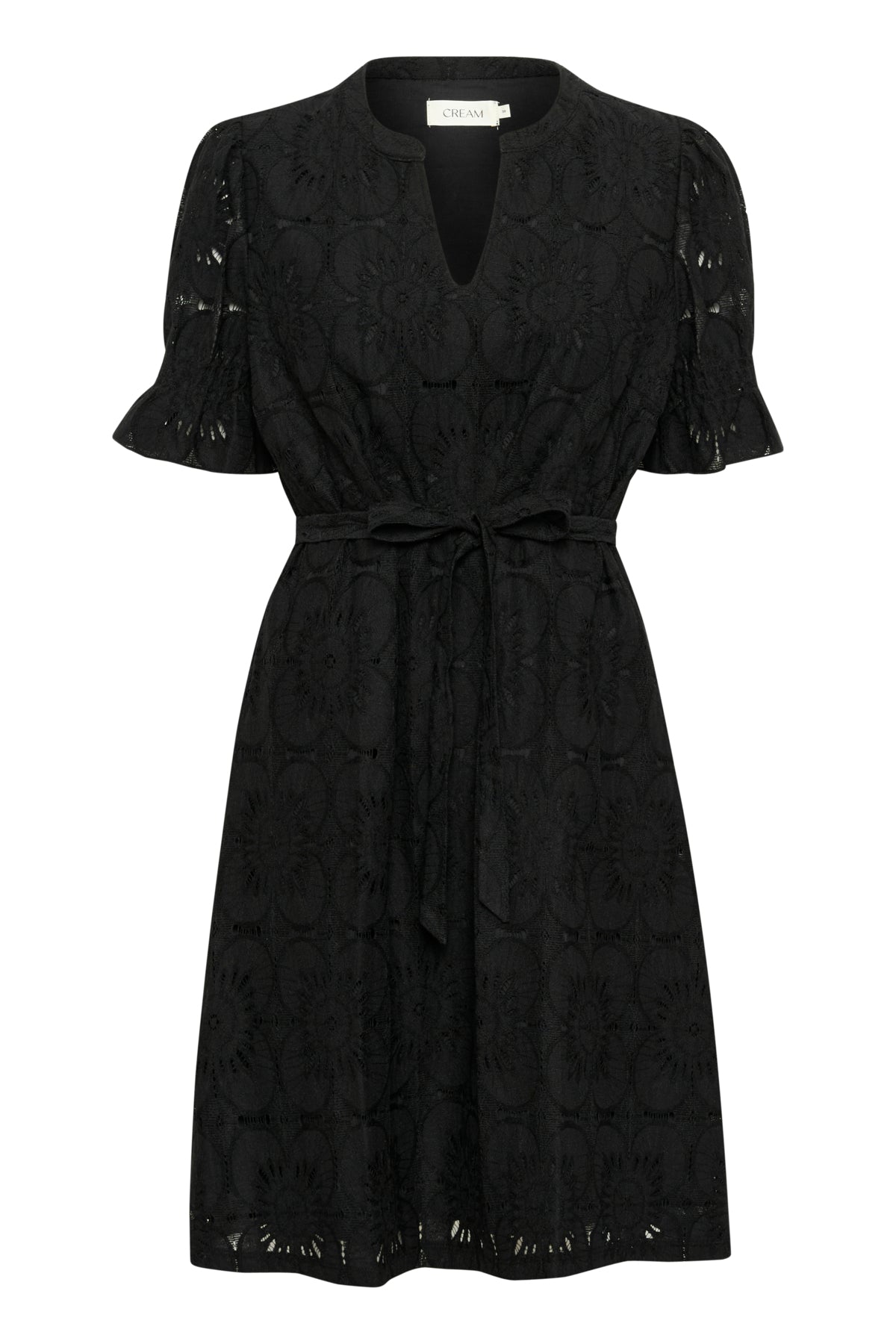 CRLibby Lace Dress Pitch Black - 10614120