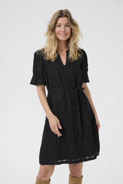 CRLibby Lace Dress Pitch Black - 10614120 Thumbnail