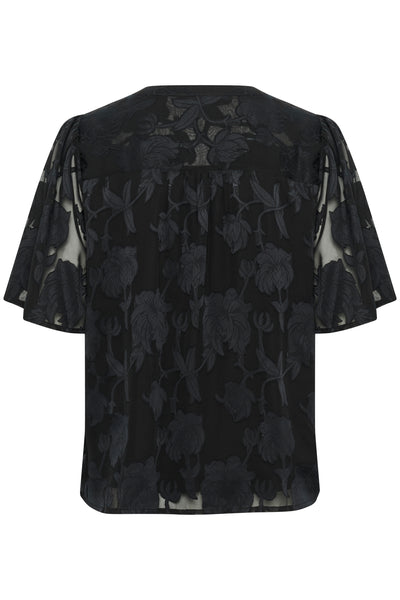 CRYana Blouse Pitch Black - 10614124 Thumbnail