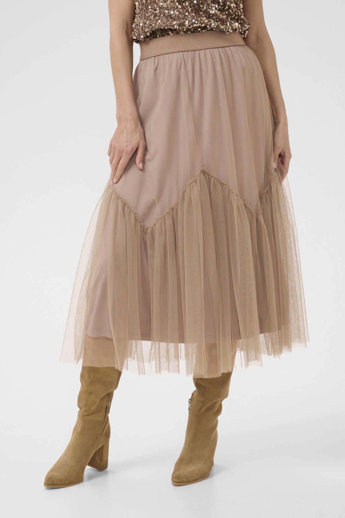CRYani skirt FOSSIL - 10614131