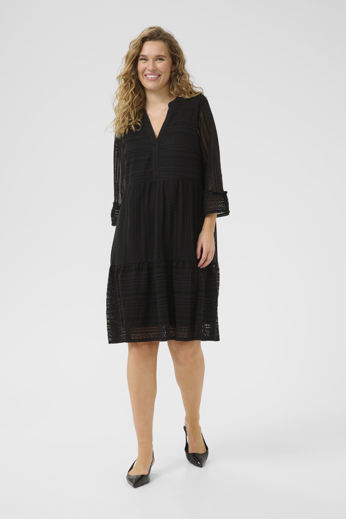 CRSamka Dress Pitch Black - 10614212