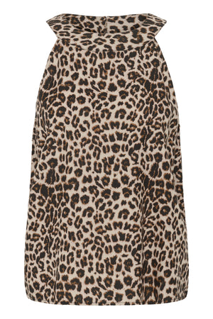 CRTiah Halter Top Animal Neutral - 10614216