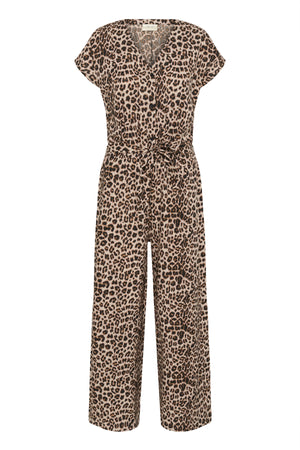 CRTiah Sleeveless Jumpsuit Animal Neutral - 10614227
