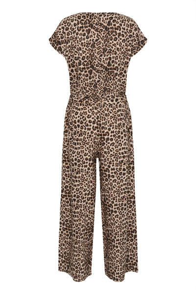 CRTiah Sleeveless Jumpsuit Animal Neutral - 10614227 Thumbnail