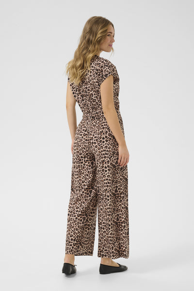 CRTiah Sleeveless Jumpsuit Animal Neutral - 10614227 Thumbnail