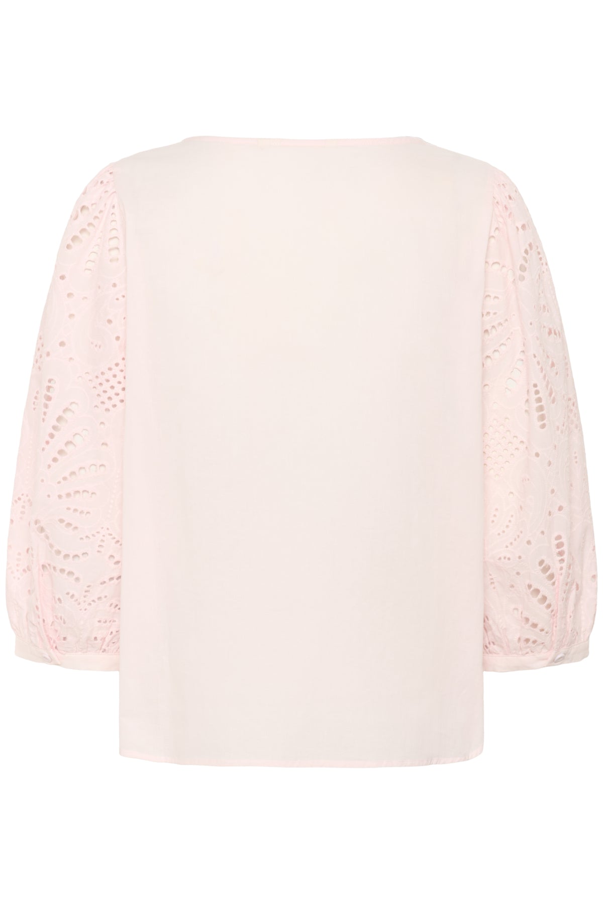 CRDiana 3/4 Sleeve Blouse Barely Pink - 10614388