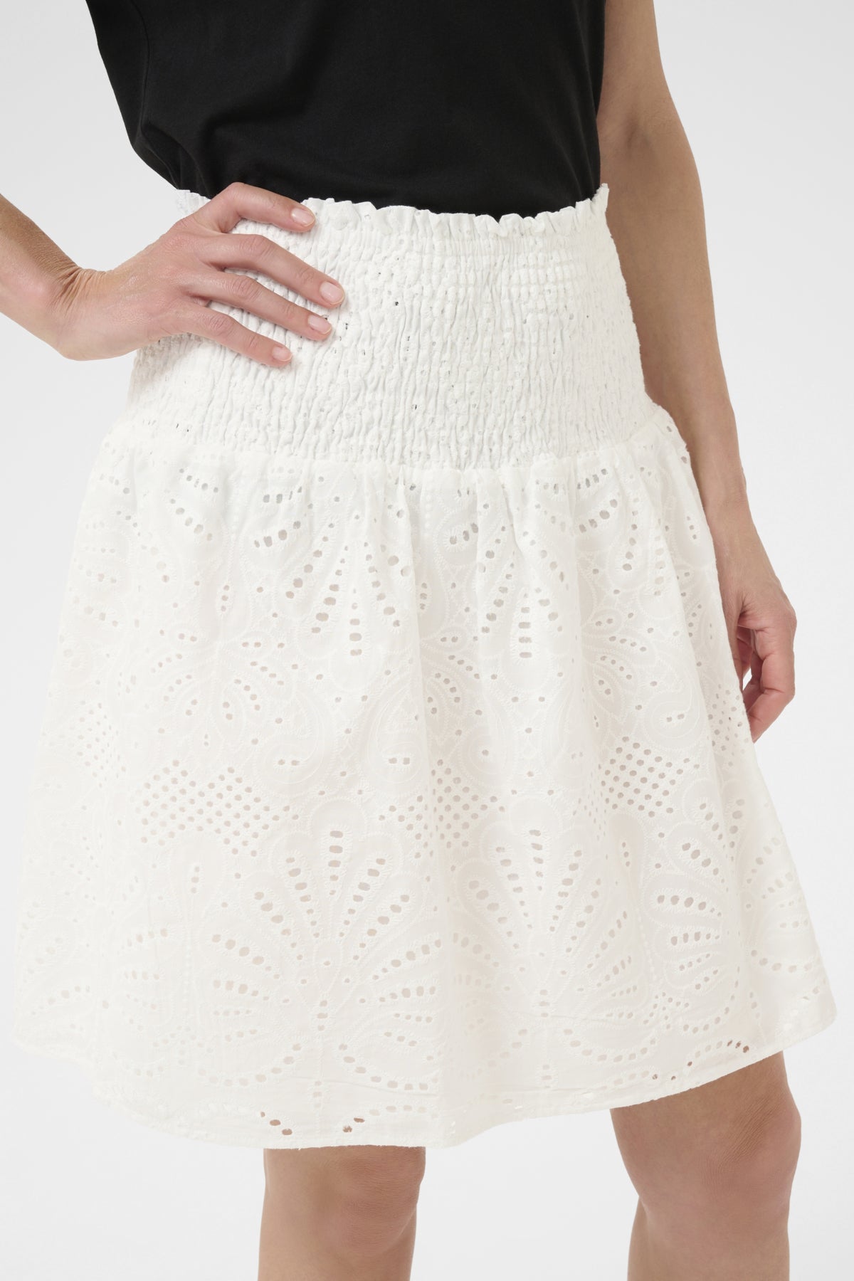 CRDiana Smock Skirt Snow White - 10614396