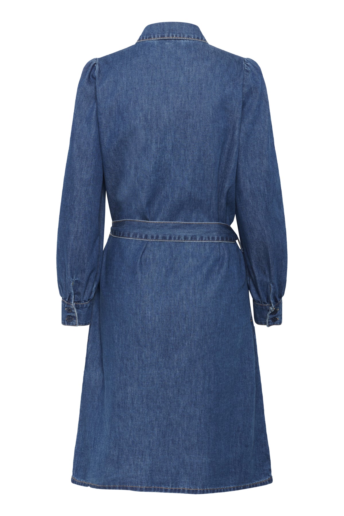 CREstelle LS Denim Dress Jasper Blue denim - 10614618