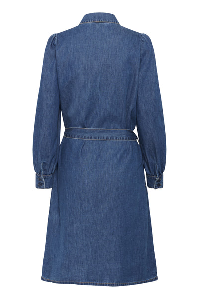 CREstelle LS Denim Dress Jasper Blue denim - 10614618 Thumbnail