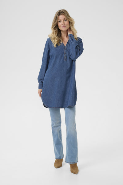 CREstelle Denim Tunic Jasper Blue denim - 10614619 Thumbnail