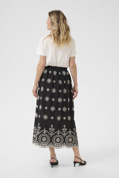 CREmboda Skirt Pitch Black - 10614650 Thumbnail