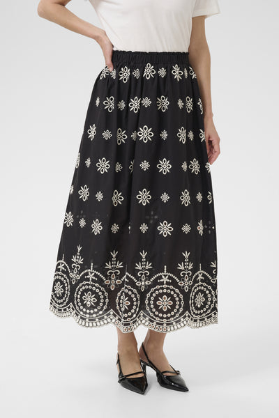 CREmboda Skirt Pitch Black - 10614650 Thumbnail