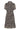 CRYuna Short Sleeve Dress Natrual Animal Spots - 10614728