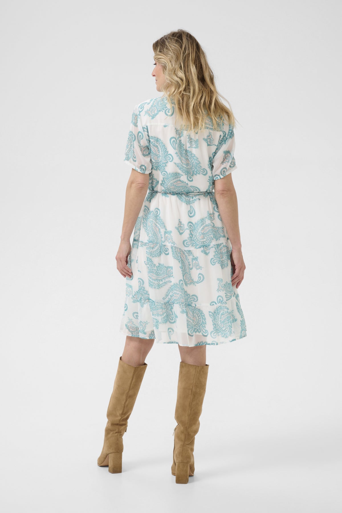 CRSamira Short Dress Columbia Paisley - 10614731