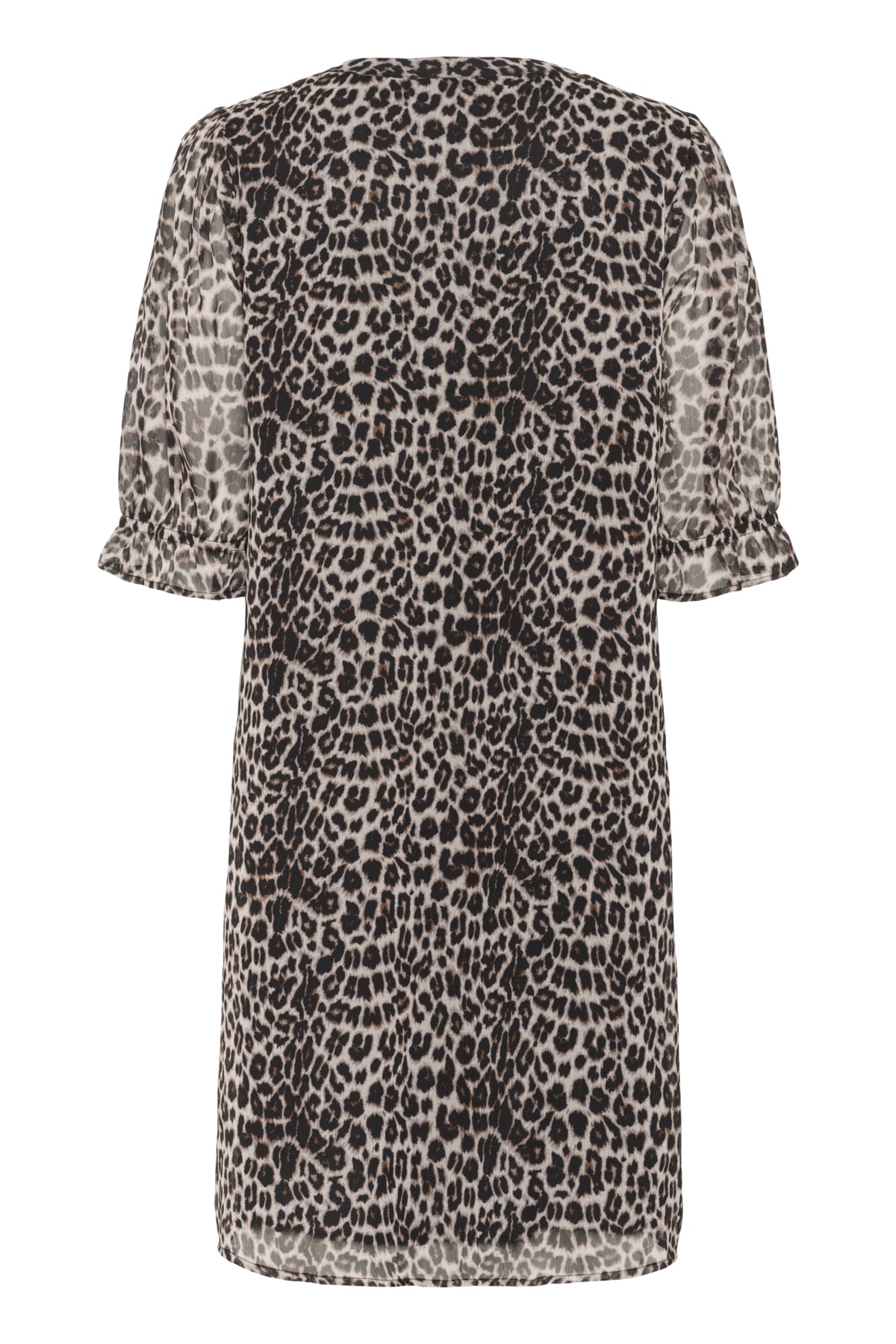 CRYuna Short Dress Natrual Animal Spots - 10614740