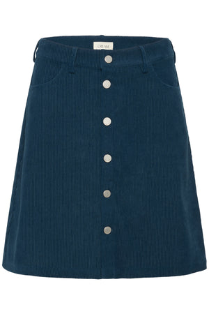 CRCory Button Skirt Gibraltar Sea - 10614760