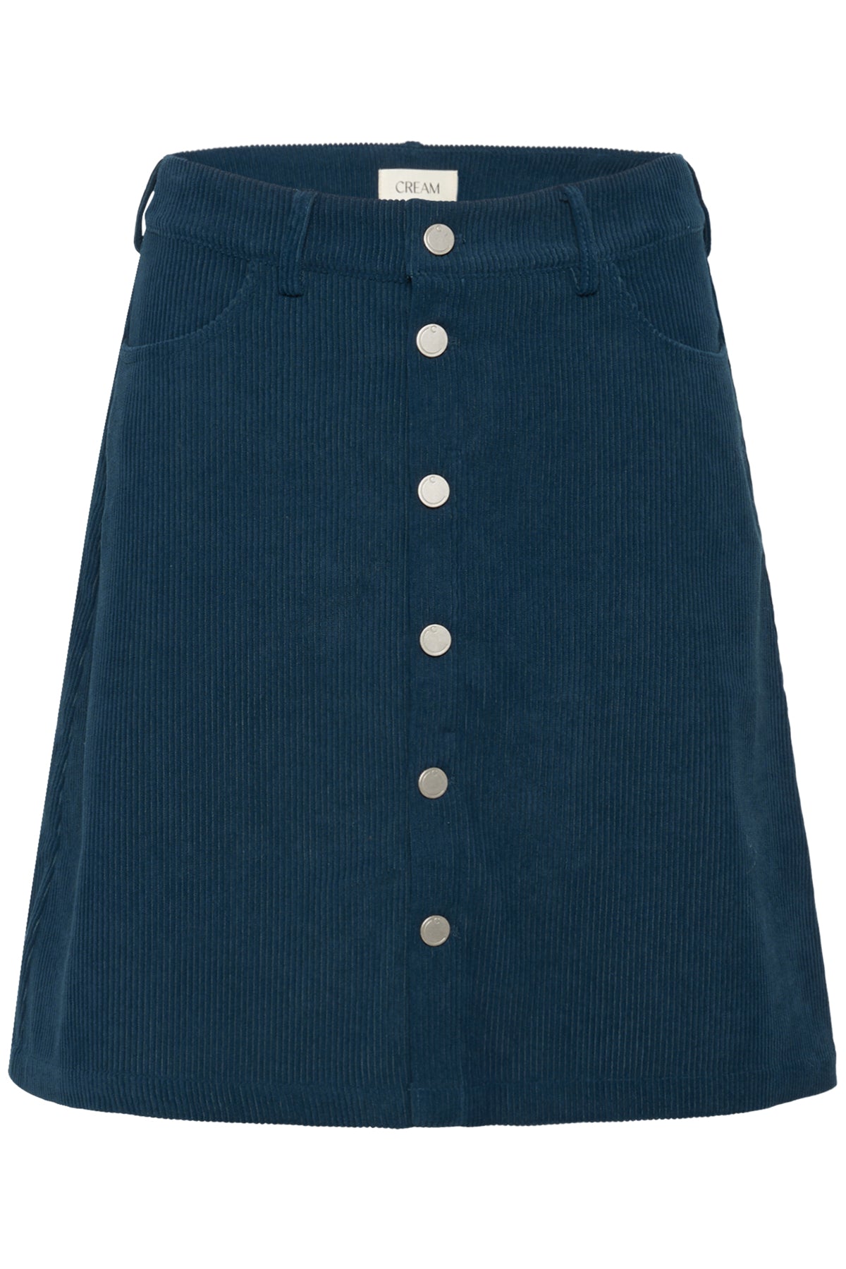 CRCory Button Skirt Gibraltar Sea - 10614760