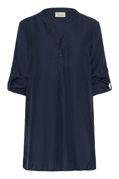 CRWilma Tunic Dress Blues - 10614788 Thumbnail